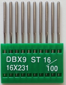 Vyšívací jehly TRIUMPH DBX9 ST 16/100