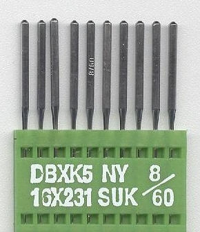 Vyšívací jehly TRIUMPH DBxK5 NY SUK 8/60