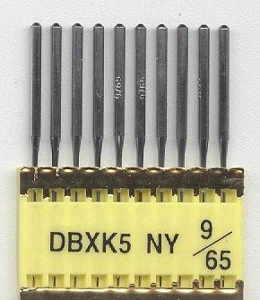 Vyšívací jehly TRIUMPH DBxK5 NY PVD 9/65