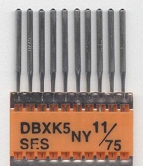 Vyšívací jehly TRIUMPH DBxK5 NY CM 11/75 SES